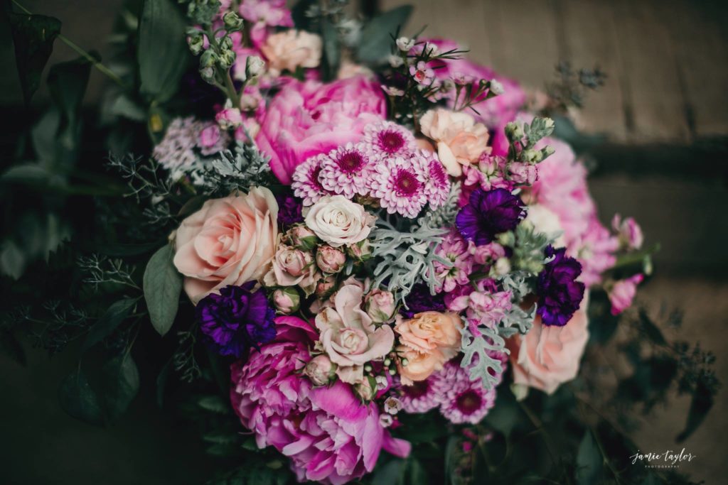 Wild Alaska bridal bouquet by Natasha Price of Paper Peony Alaska.