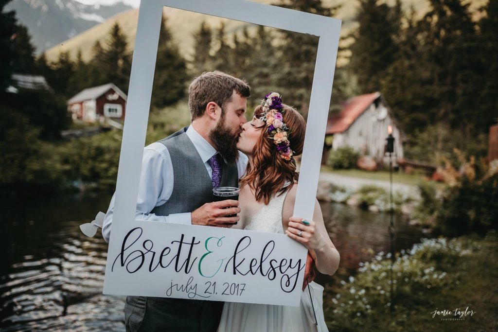 WIld Alaska wedding flowers by Natasha Price of Paper Peony Alaska.